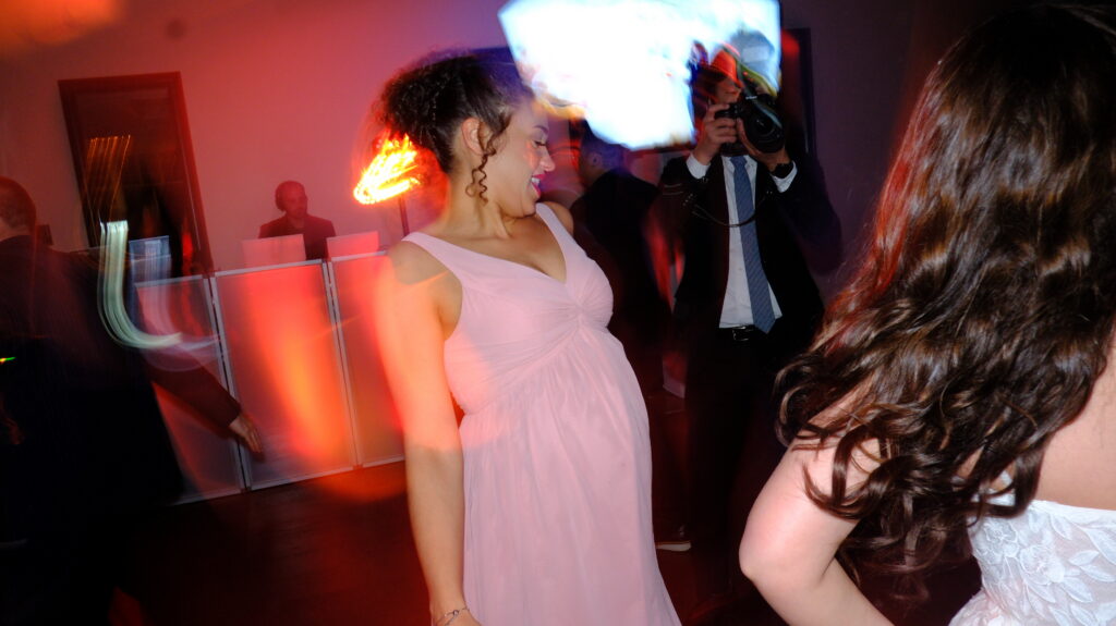 Studio 27 DJ and MC coordinating a wedding reception at Stonebridge Country Club